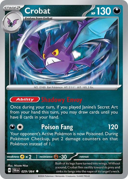 Crobat Reverse Holo 029/064