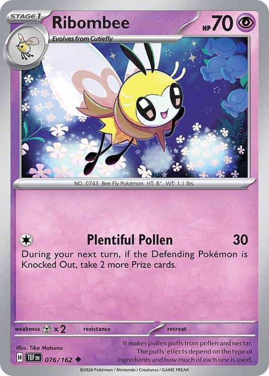 Ribombee Reverse Holo 076/162