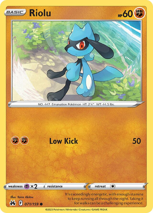 Riolu Reverse Holo 071/159