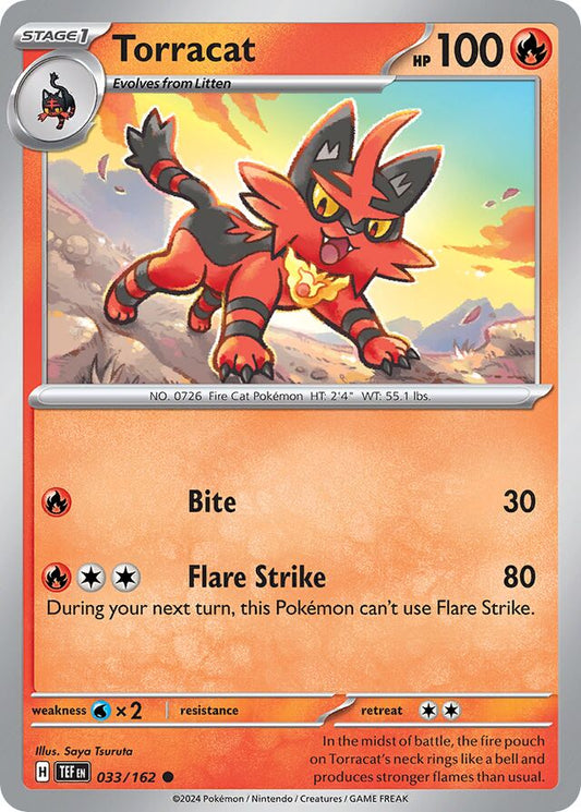 Torracat Reverse Holo 033/162