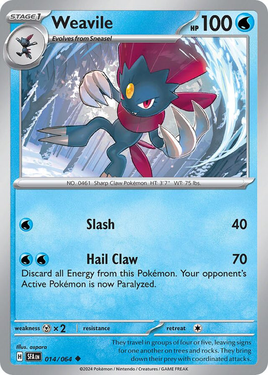 Weavile Reverse Holo 014/064