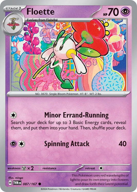 Floette Reverse Holo 087/167