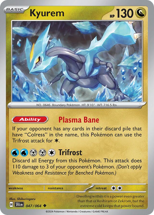 Kyurem Reverse Holo 047/064