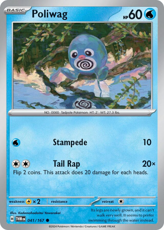 Poliwag Reverse Holo 041/167