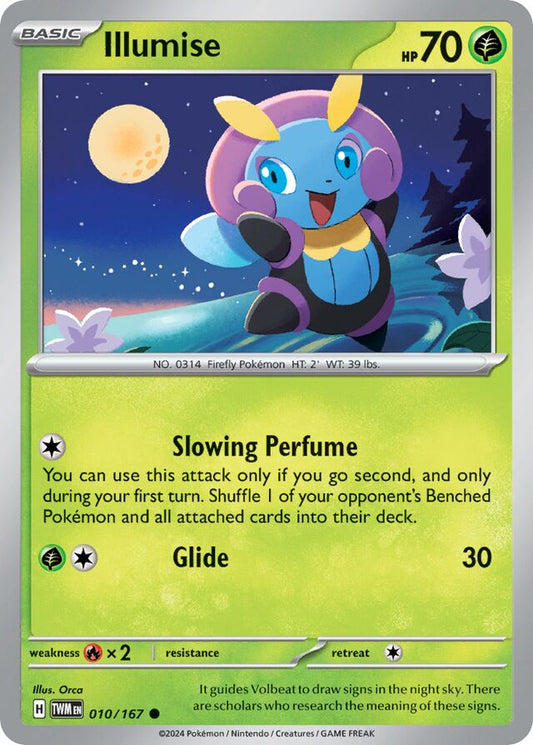 Illumise Reverse Holo 010/167