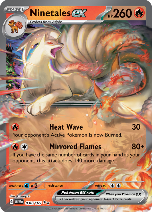 Ninetails EX 038/165