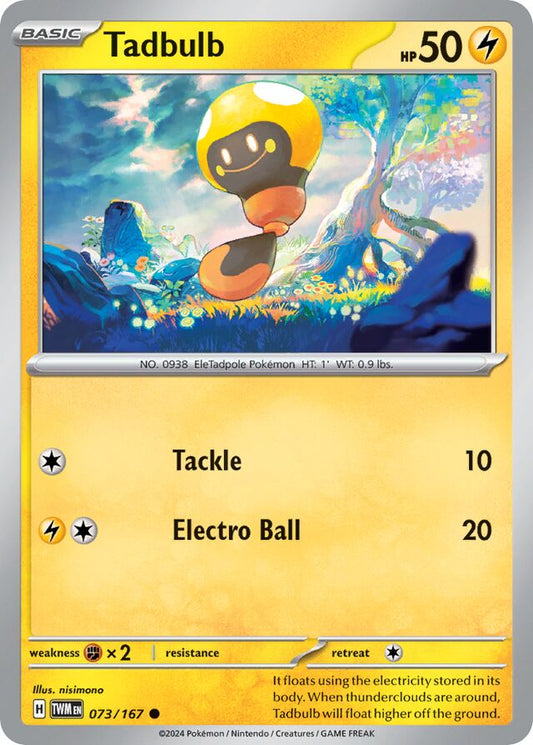 Tadbulb Reverse Holo 073/167