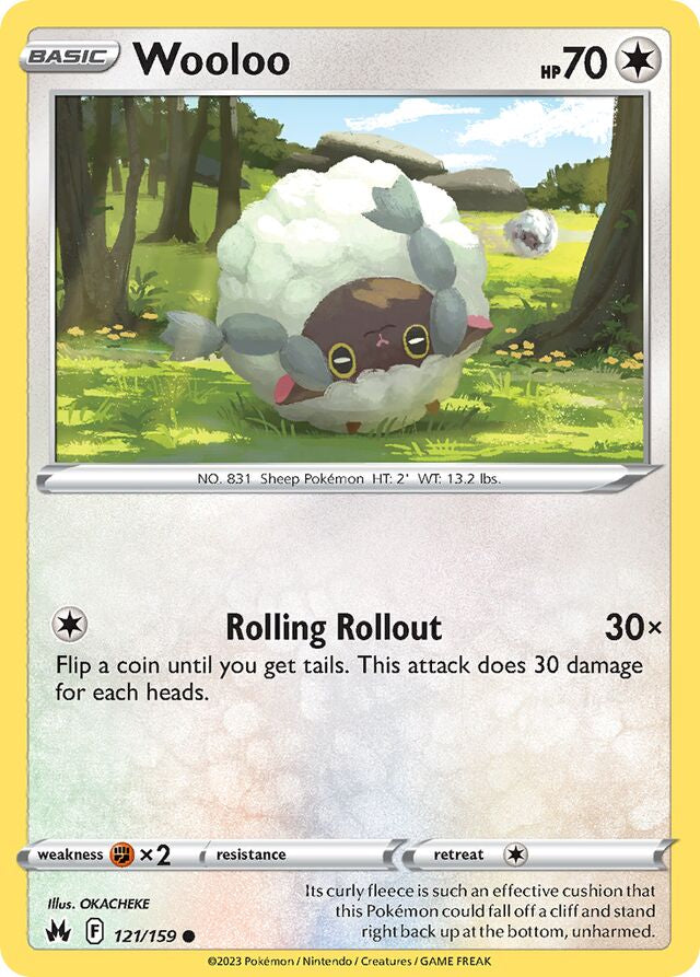 Wooloo Reverse Holo 121/159