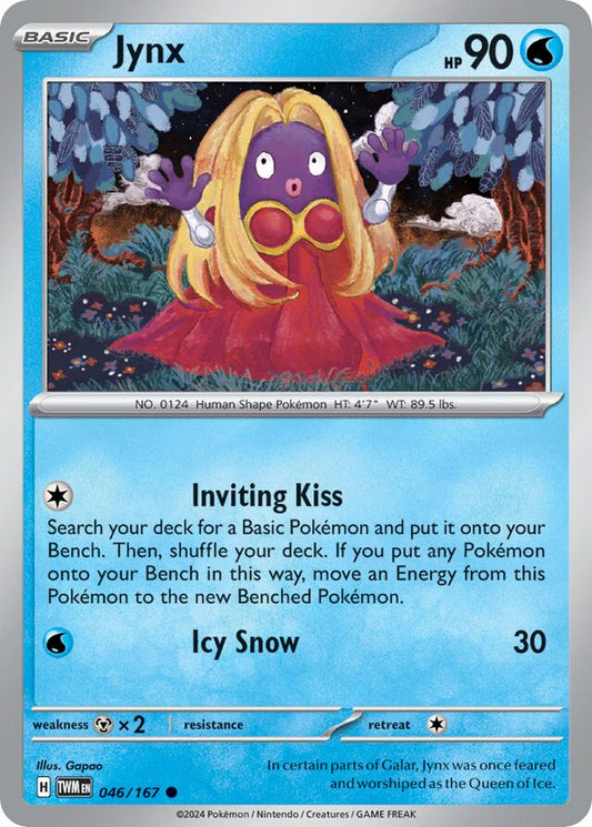 Jynx Reverse Holo 046/167