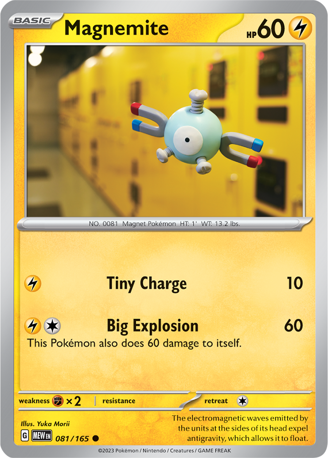 Magnemite Reverse Holo 081/165