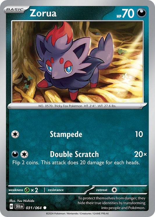 Zorua Reverse Holo 031/064