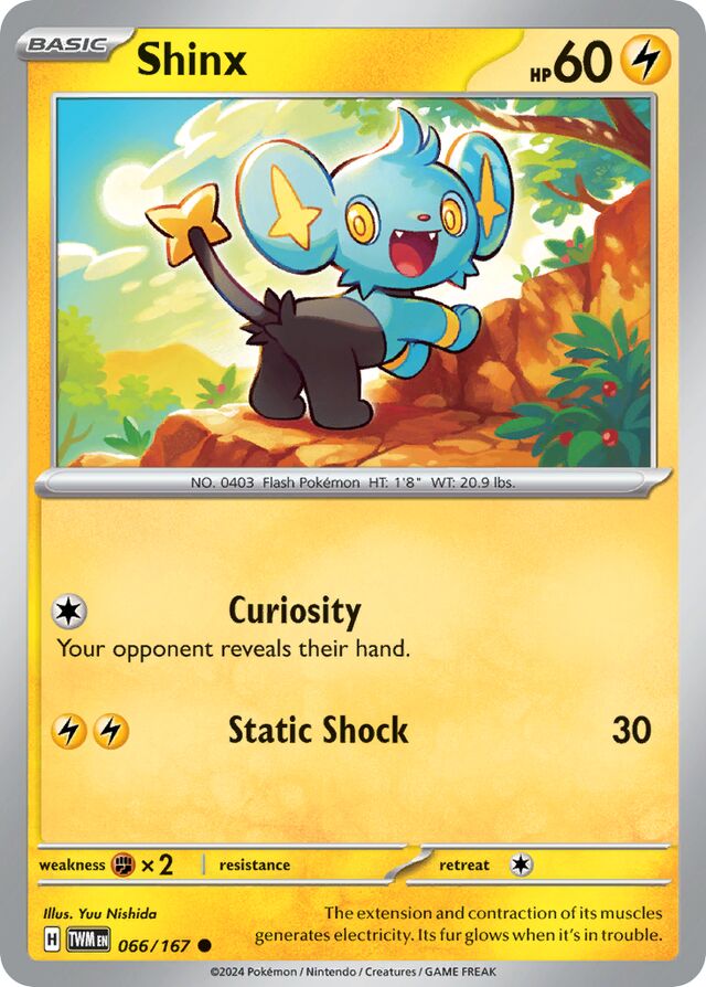 Shinx Reverse Holo 066/167