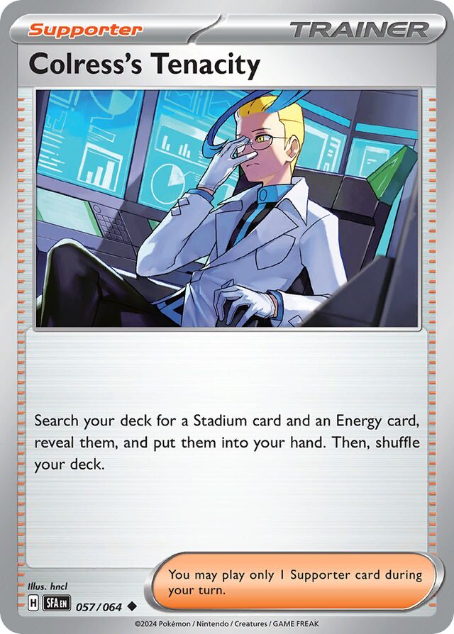 Colress’s Tenacity Reverse Holo 057/064