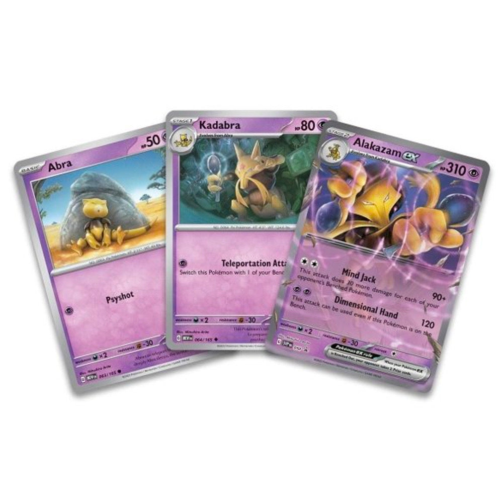 Abra, Kadabra & Alakazam Promos 063/064/050