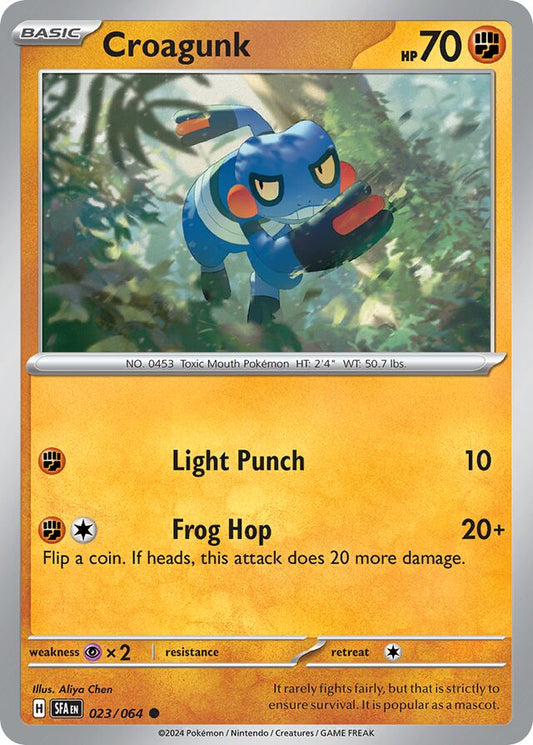 Croagunk Reverse Holo 023/064