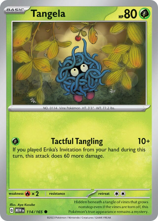 Tangela Reverse Holo 114/165