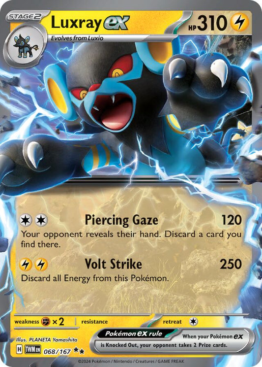 Luxray EX 068/167