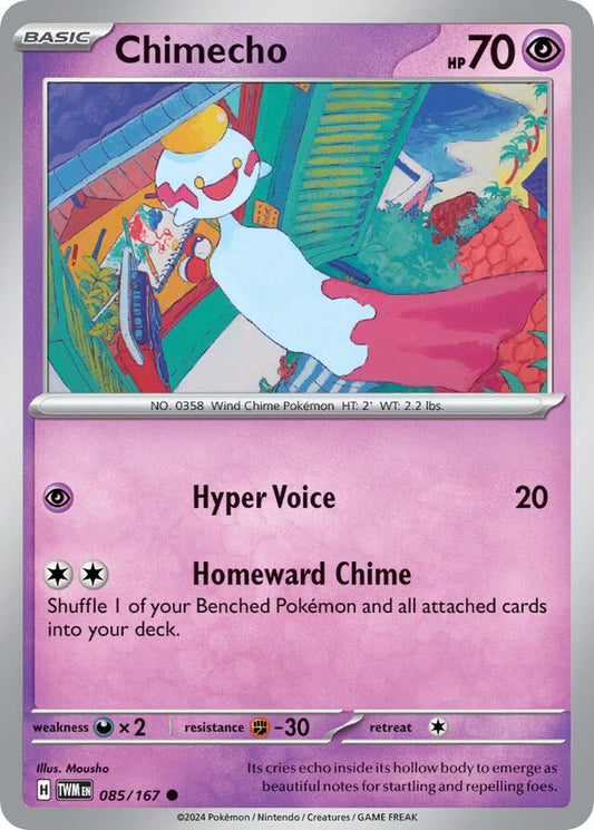 Chimecho Reverse Holo 085/167